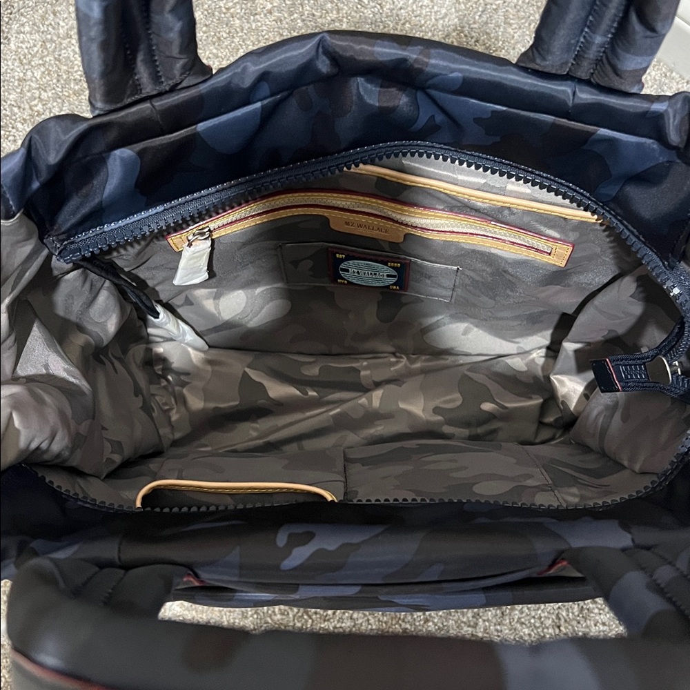MZ Wallace Blue Camo Bleecker Tote - Picture 2 of 5